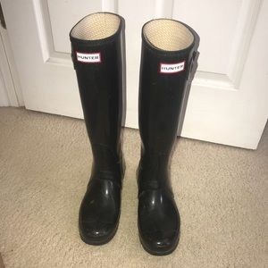 Hunter rain boots size 9